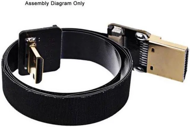 Main image of Chenyang Cable CYFPV Micro HDMI Type D Male Connector Standard Straight for FPV HDTV Multicopter Aerial Photography