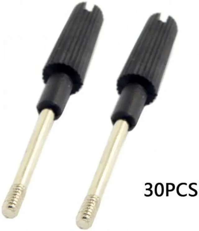 Alt view image 7 of 7 - KAIBOXIXI 30pcs Thumb Screws #4-40 UNC 47mm Length Stainless Steel Overmold for Computer Cable