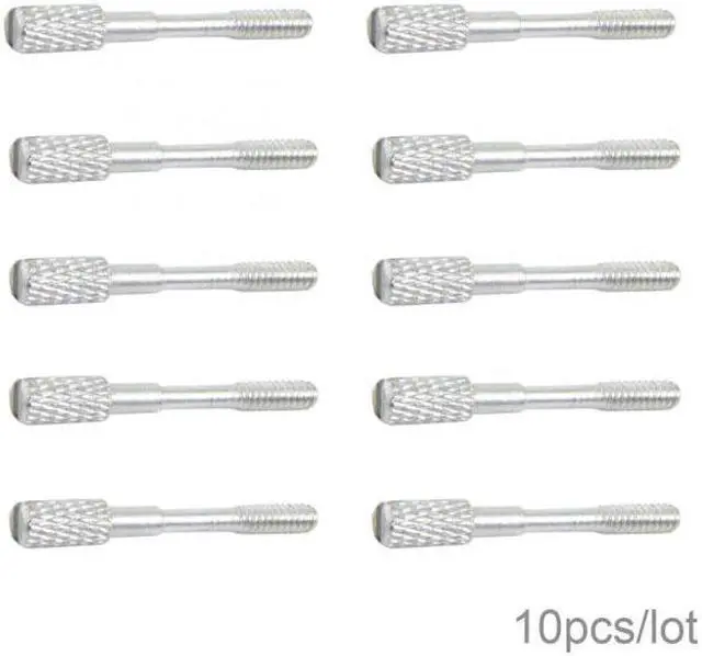 Alt view image 6 of 7 - Jimier CY CN-023-10PCS 10pcs/lot Thumb Screws #4-40 UNC 25mm Length Stainless Steel for Computer Cable