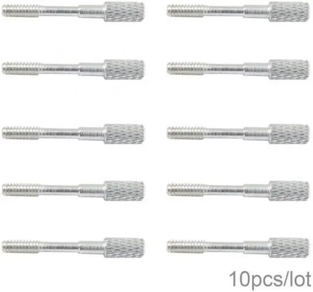 Alt view image 7 of 7 - Jimier CY CN-023-10PCS 10pcs/lot Thumb Screws #4-40 UNC 25mm Length Stainless Steel for Computer Cable
