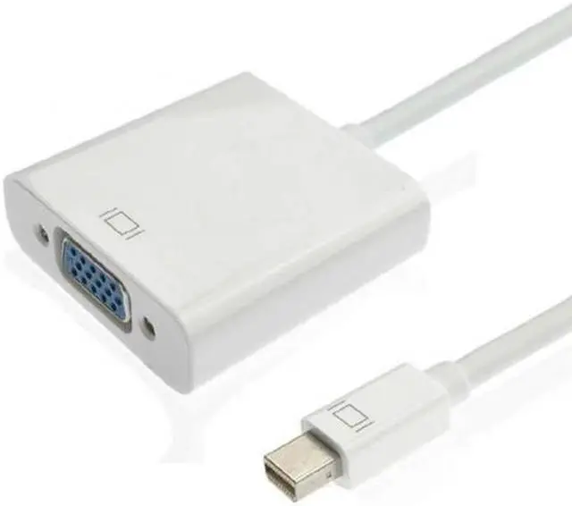 Alt view image 6 of 7 - KAIBOXIXI Active Mini Displayport DP to VGA RGB Female Adapter Cable for Macbook Minitor Projector