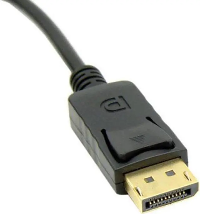 Alt view image 2 of 7 - Jimier CY DP-026 Male DisplayPort DP to HDMI Male 1080P Video Cable 6ft 1.8m HDTV LCD with Audio