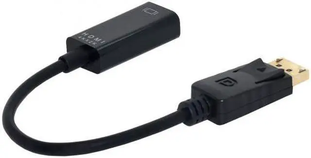 Alt view image 4 of 7 - Cablecc CY DP-039 DisplayPort DP Source to HDMI Sink Displays 4K 2K 30hz Ultra HD Cable for Desktop PC Monitors