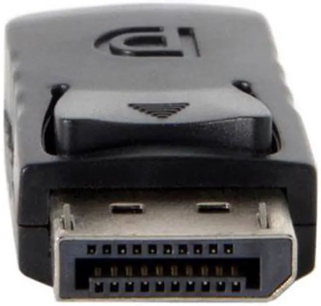 Alt view image 2 of 7 - KAIBOXIXI Black DP DisplayPort Male to Mini DP DisplayPort  Female Adapter for Displays HDTV Monitor