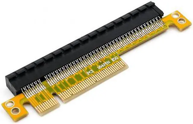 Main image of Cablecc CY EP-006 PCI-E Express 8x to 16x Extender Converter Riser Card Adapter Male to Female Extension