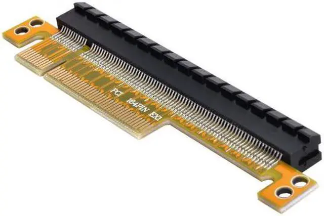 Alt view image 7 of 7 - Cablecc CY EP-006 PCI-E Express 8x to 16x Extender Converter Riser Card Adapter Male to Female Extension