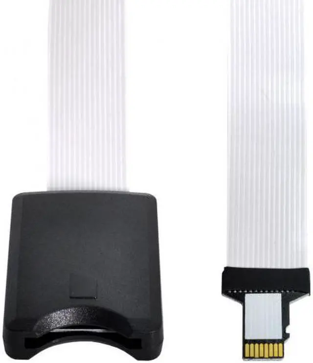 Alt view image 4 of 7 - HKCY EP-009 Micro-SD TF Memory Card Kit Male to SD Female Extension Soft Flat FPC Cable Extender 25cm