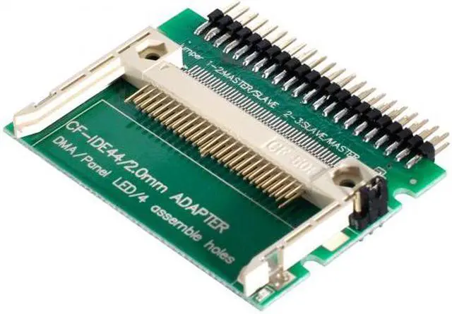 Alt view image 6 of 7 - Jimier Cable CF Compact Flash Merory Card to Laptop 2.5" 44 Pins Male IDE Hard Disk Drive HDD SSD Adapter