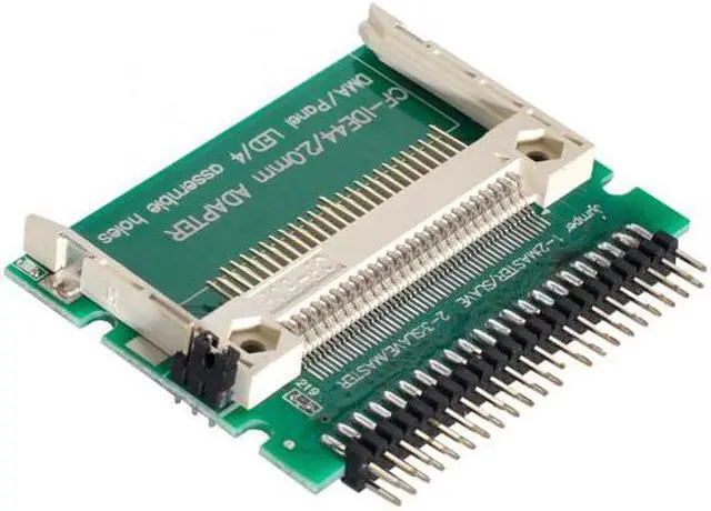 Alt view image 7 of 7 - Jimier Cable CF Compact Flash Merory Card to Laptop 2.5" 44 Pins Male IDE Hard Disk Drive HDD SSD Adapter