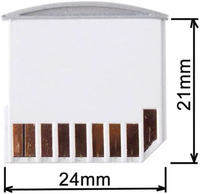 Alt view image 6 of 7 - CYSM Micro SD TF to SD Card Kit Mini Adaptor for Extra Storage Macbook Air / Pro / Retina White
