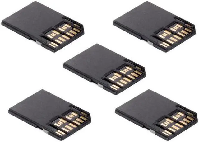 Alt view image 7 of 7 - CYSM 5pcs UHS-II 4.0 Micro-SD SDHC SDXC TF Card to SD SDHC SDXC Card Adapter Kit