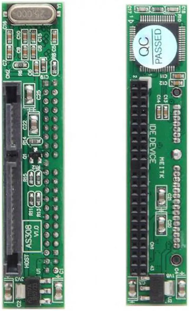 Alt view image 7 of 7 - KAIBOXIXI IDE 44Pin Disk to SATA Female Converter Adapter PCBA for Laptop & 2.5" Hard Disk Drive