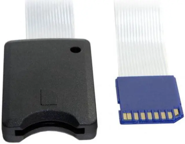 Alt view image 5 of 7 - Chenyang Cable Standard SD SDHC Memory Card Kit Male to SD Female Extension Soft Flat FPC Cable Extender 25cm