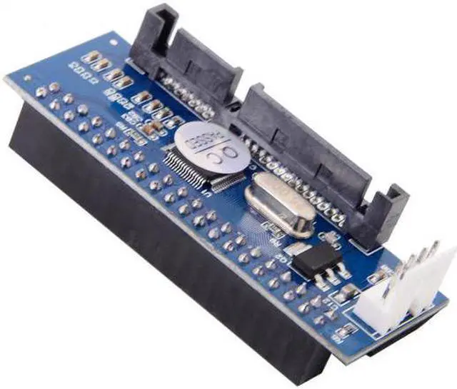 Alt view image 7 of 7 - Jimier Cable IDE/PATA 40Pin Disk to SATA Female Converter Adapter PCBA for Desktop & 3.5" Hard Disk Drive