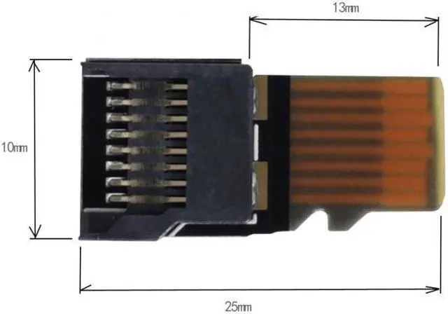 Alt view image 6 of 7 - Jimier Cable 5pcs/lot Micro SD TF Memory Card Kit Male to Female Extension Adapter Extender Test Tools PCBA Reader for Car GPS Phone