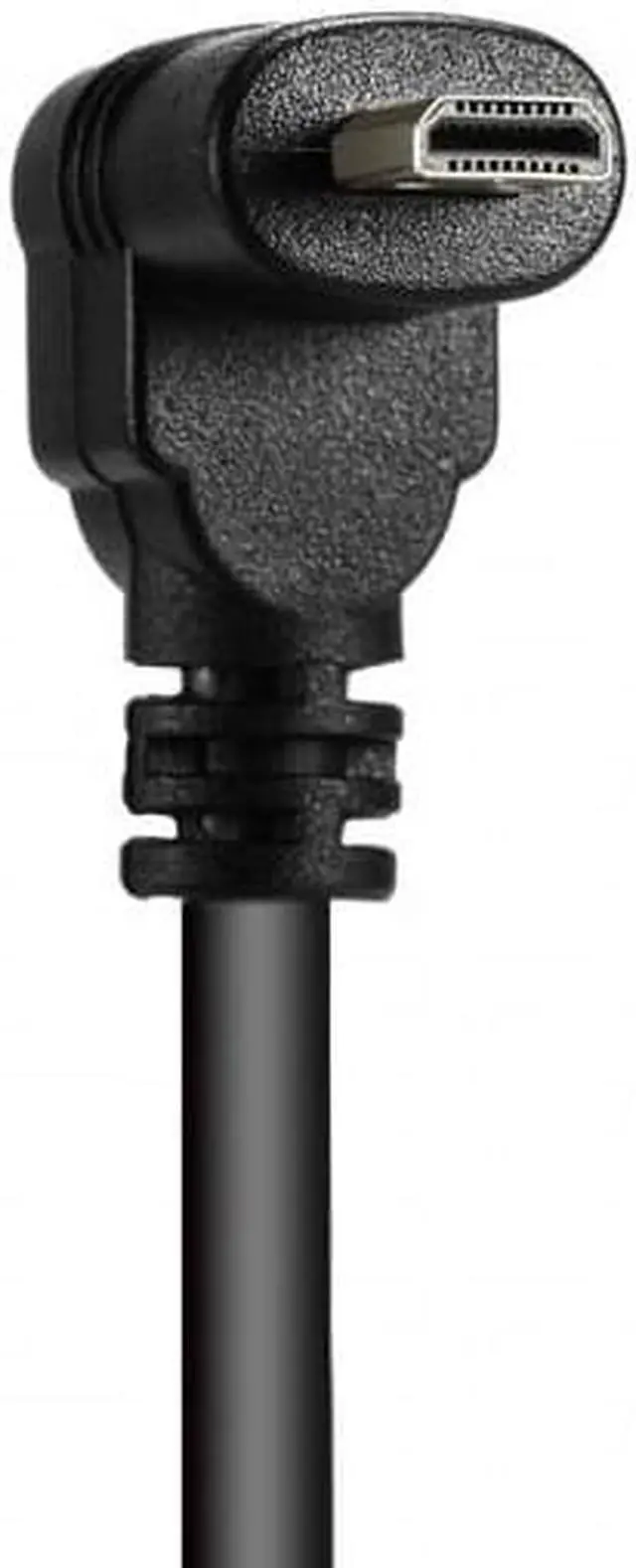 Alt view image 2 of 7 - Chenyang Cable Up Angled 90 Degree Micro HDMI to HDMI Male HDTV Cable for Cell Phone & Tablet & Camera