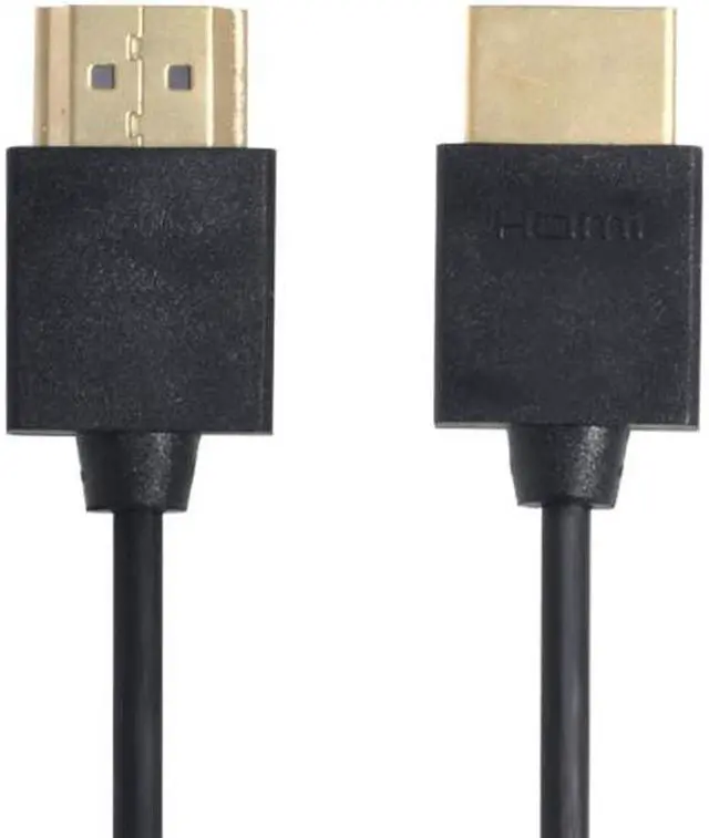 Alt view image 3 of 7 - FVH CY HD-138 OD 4.0mm standard HDMI 1.4 male to HDMI male HDTV Cable for PC Laptop HDTV 1m