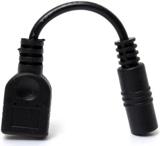 Alt view image 5 of 7 - Jimier CY PW-045 5V USB Female to DC Power Jack 5.5 2.1mm Charge Adpter Cable for Cell PhoneTablet
