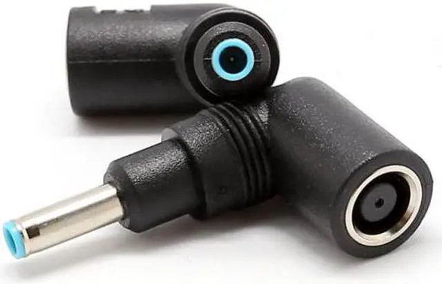 Alt view image 5 of 7 - KAIBOXIXI DC 7.4*5.0mm Ultra slim DC Jack to 4.5*3.0mm Plug 90 Right Angled Adapter For Laptop