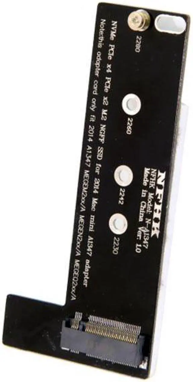 Main image of KAIBOXIXI M.2 NGFF M-Key NVME SSD Convertor Card for 2014 Macbook Mini A1347 MEGEN2 MEGEM2 MEGEQ2