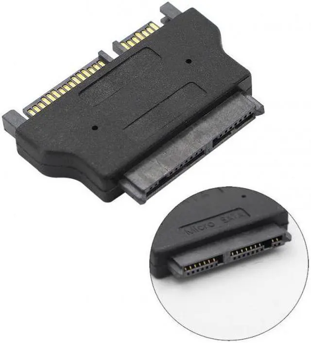 Main image of KAIBOXIXI 1.8" Micro SATA 7+9 16pin SSD HDD Hard Disk Drive to 2.5" SATA 7+15 22pin Laptop Notebook Adapter