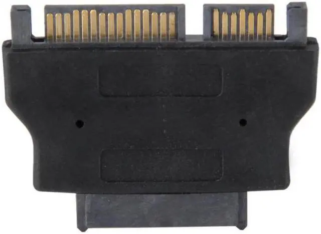 Alt view image 2 of 7 - Chenyang Cable SATA 22 /Male to slimline SATA 13 Female laptop CD-ROM convertor adapter