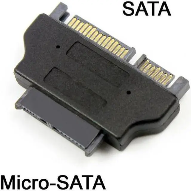 Alt view image 7 of 7 - Chenyang Cable SATA 22 /Male to slimline SATA 13 Female laptop CD-ROM convertor adapter