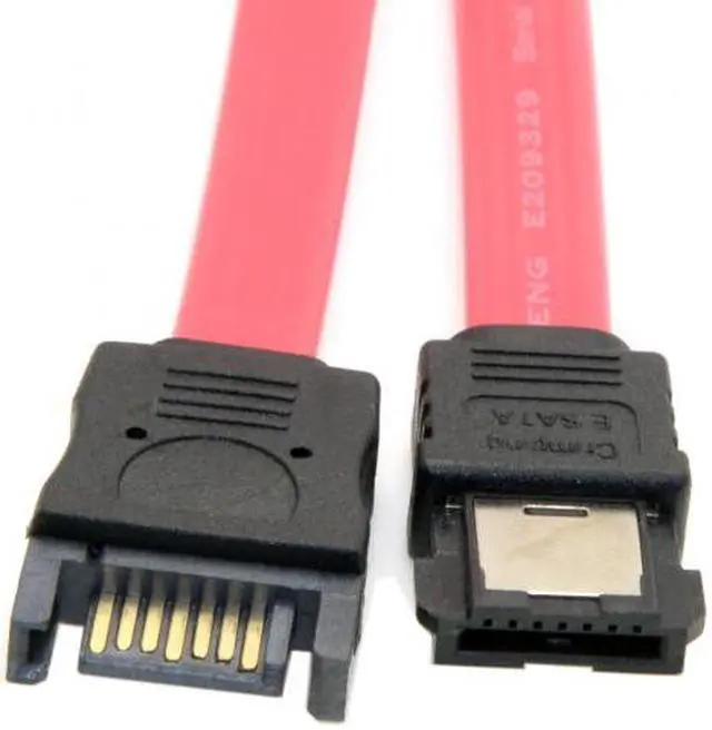 Alt view image 6 of 7 - Jimier CY SA-020 PS3 Hard disk SATA 7P male to ESATA 7P Female extender extension cable 50cm
