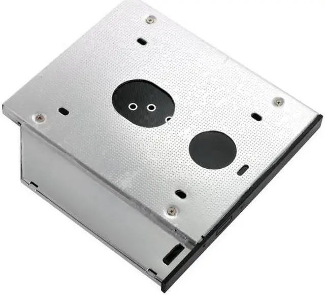 Alt view image 4 of 7 - Chenyang Cable MSATA NGFF B/M-key SSD to Slimline SATA 13Pin Caddy Case for 9.5mm Universal Laptop CD / DVD-ROM Optical Bay
