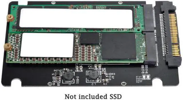 Alt view image 3 of 7 - Chenyang Cable SFF-8639 NVME U.2 to Combo NGFF M.2 M-key SATA PCIe SSD Adapter for Mainboard Replace SSD 750 p3600 p3700