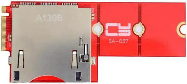 Alt view image 5 of 7 - Chenyang Cable NGFF M.2 NVMe Mainboard to CF Express Extension Adapter M2 M-key for CFE Type-B Support R5 Z6 Z7 Memory Card