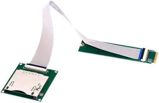 Alt view image 3 of 7 - Cablecc CY SA-038 NGFF M.2 NVMe Mainboard to CF Express Extension Cable M2 M-key for CFE Type-B Support R5 Z6 Z7 Memory Card