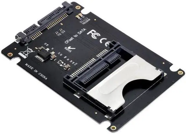 Alt view image 2 of 7 - KAIBOXIXI CFast 2.0 to SATA Card Adapter 2.5" Case SSD HDD CFast Card Reader for PC Laptop