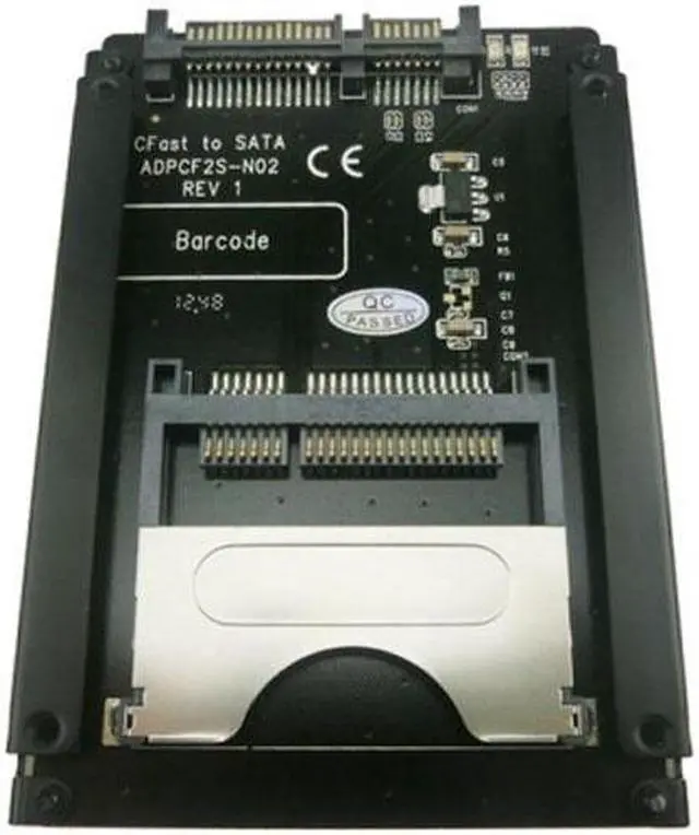 Alt view image 5 of 7 - KAIBOXIXI SATA 22Pin to CFast Card adapter 2.5 inch Hard Disk Case SSD HDD CFast Card Reader for PC Laptop