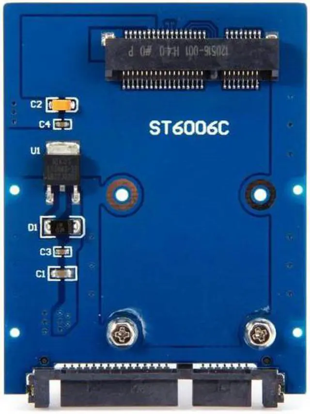 Main image of Jimier CY SA-066 Slim Type Mini PCI-E mSATA SSD to 2.5" SATA 3.0 22pin HDD Adapter Hard Disk PCBA