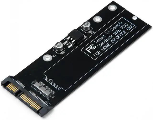 Main image of Jimier CY SA-071 PCBA 12+6pin SSD HDD to SATA 22Pin Hard Disk Cartridge Drive for Apple 2010 2011 Macbook Air A1369 A1370 SSD