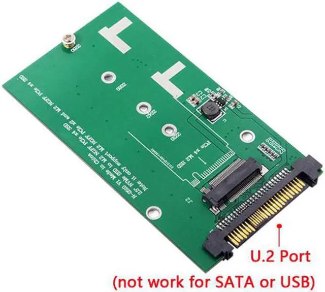 Alt view image 5 of 7 - CYSM SFF-8639 NVME U.2 to NGFF M.2 M-key PCIe SSD Adapter for Mainboard Replace Intel SSD 750 p3600 p3700