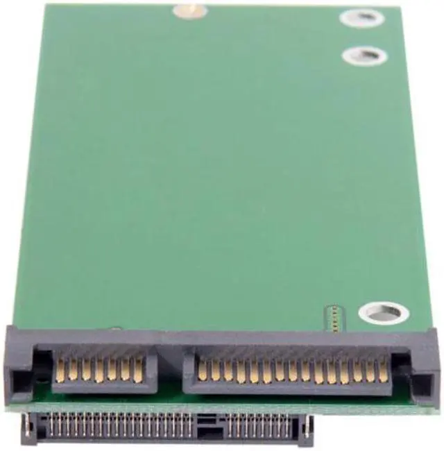 Alt view image 2 of 7 - KAIBOXIXI SATA 22P 7+15 to MSATA Mini PCI-E PCBA Assembly only for UX31 UX21 XM11 SSD Solid State Disk