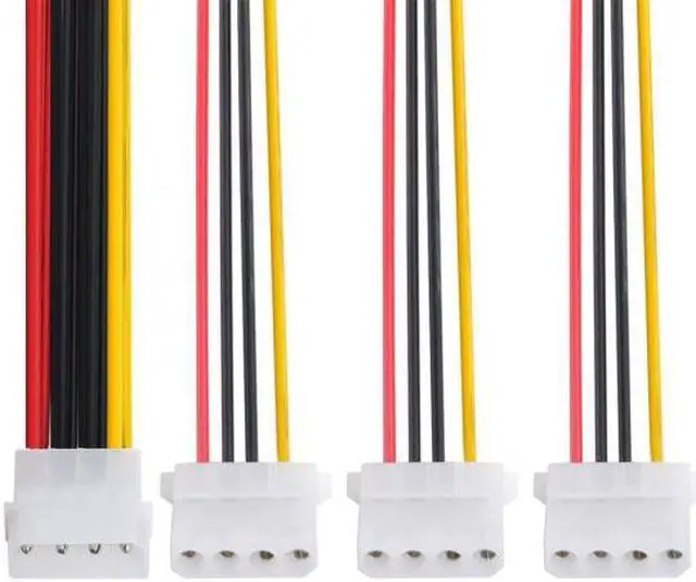 Main image of Chenyang Cable IDE 4 Pin Male to 3 IDE Female Y Type Splitter Power supply Extension Cable 10cm for Hard Disk