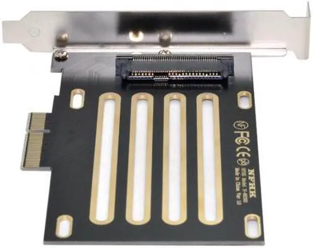 Alt view image 4 of 7 - Chenyang Cable PCI-E 3.0 x4 Lane to U.2 U2 Kit SFF-8639 Host Adapter for Intel Motherboard & 750 NVMe PCIe SSD