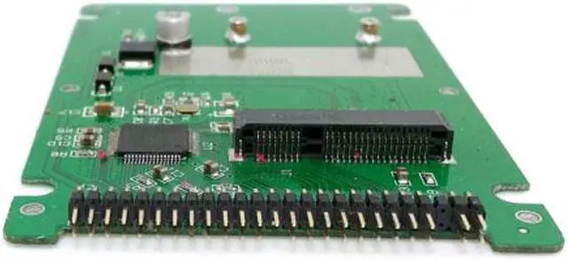 Main image of KAIBOXIXI mSATA mini PCI-E SATA SSD to 2.5 inch IDE 44pin Notebook Laptop hard disk case Enclosure White