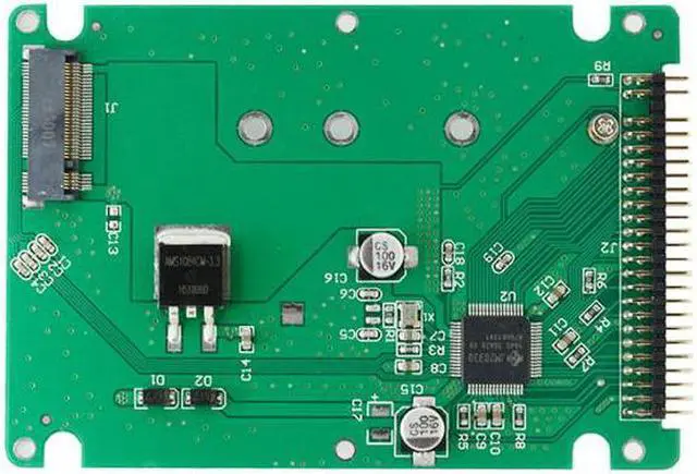 Alt view image 7 of 7 - Chenyang Cable NGFF B/M-key SSD to 2.5 inch IDE 44Pin Hard Disk Case Enclosure for Notebook Laptop