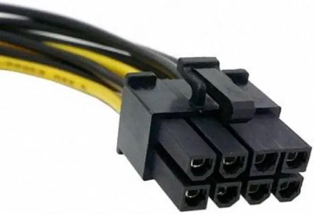 Alt view image 4 of 7 - Chenyang Cable Dual Molex 4pin IDE to 8 Pin PCI-E Power Lead Cable for Asus MSI VGA Video Graphic Card