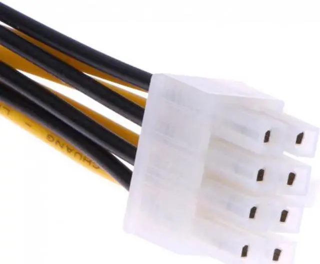 Alt view image 7 of 8 - Shenzhong 10cm 4Pin to 8 Pin EPS 12V ATX Motherboard Power Supply Adapter Converter Cable
