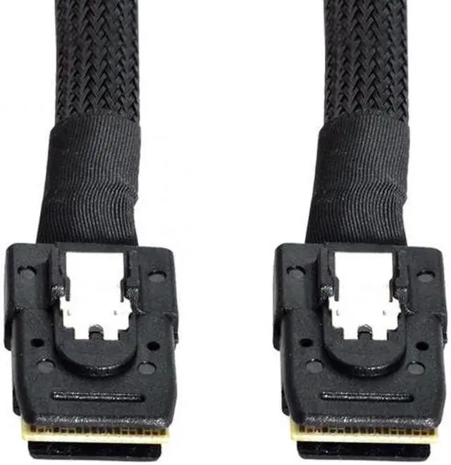 Main image of Jimier Cable 70cm Internal Mini SAS 36Pin SFF-8087  to Mini SAS 36pin SFF-8087 Server Hard Disk Raid Data Cable