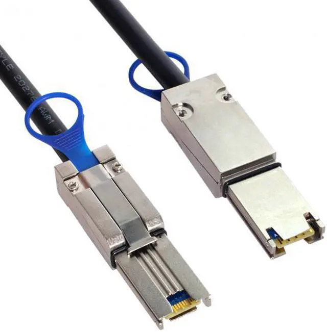 Alt view image 4 of 7 - Chenyang Cable 1m External Mini SAS 4x SFF-8088 to SFF 8088 Data Raid Cable