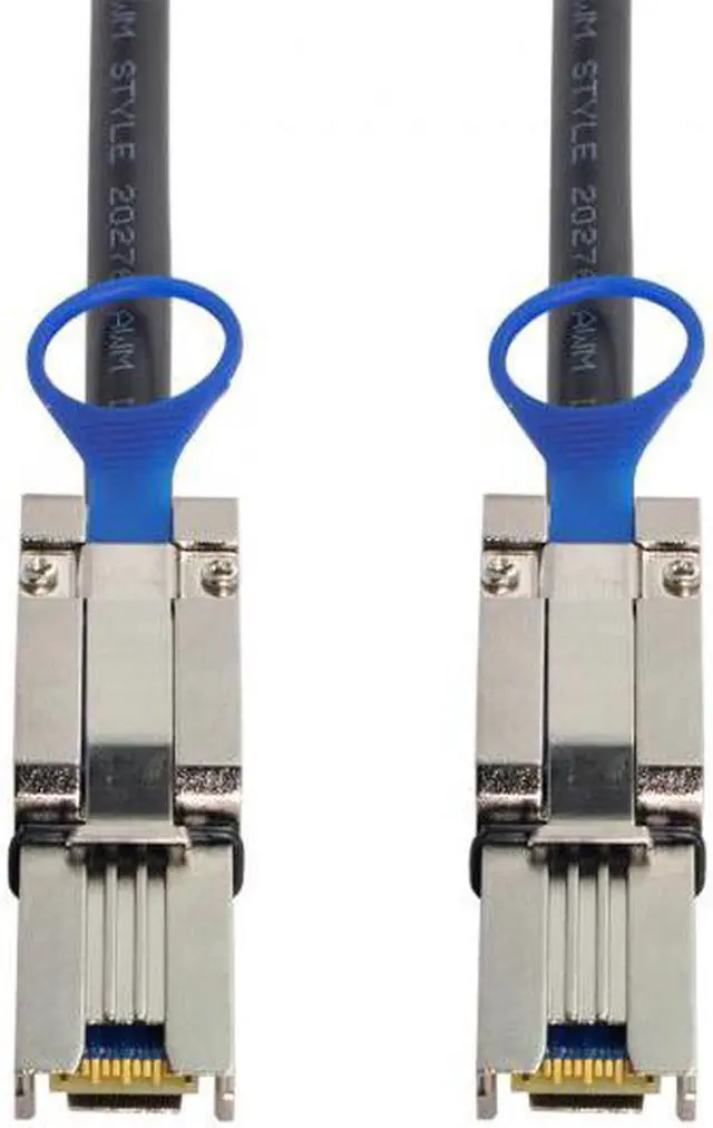 Alt view image 6 of 7 - Chenyang Cable 1m External Mini SAS 4x SFF-8088 to SFF 8088 Data Raid Cable