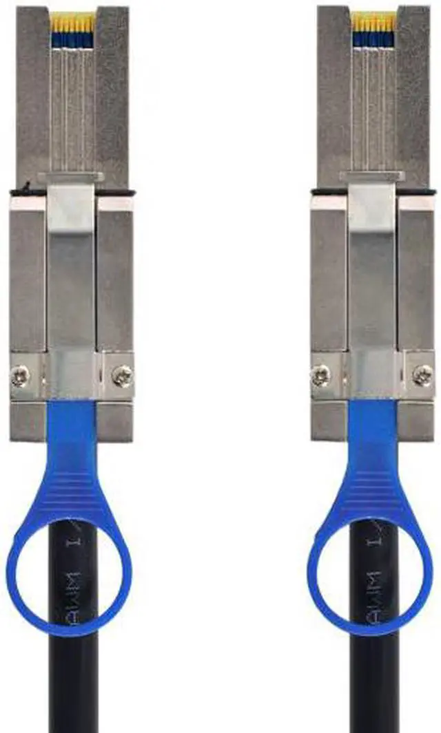 Alt view image 5 of 7 - Chenyang Cable 1m External Mini SAS 4x SFF-8088 to SFF 8088 Data Raid Cable