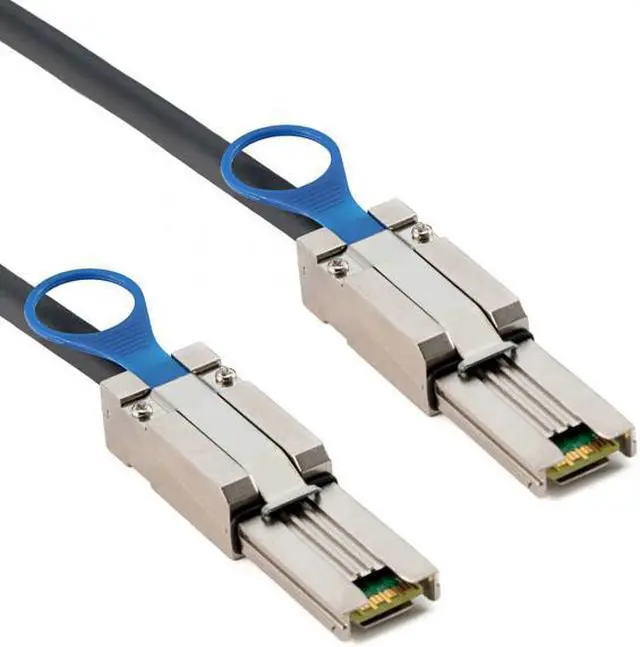 Alt view image 2 of 7 - Chenyang Cable 1m External Mini SAS 4x SFF-8088 to SFF 8088 Data Raid Cable
