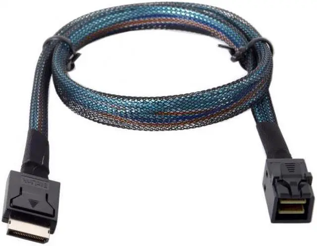 Alt view image 6 of 7 - KAIBOXIXI OCuLink PCIe PCI-Express SFF-8611 4i to SFF-8643 SSD Data Active Cable 50cm